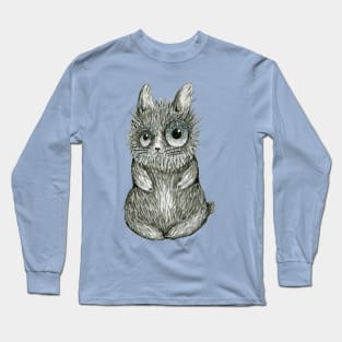 Very cute fluffy bunny Long Sleeve T-Shirt